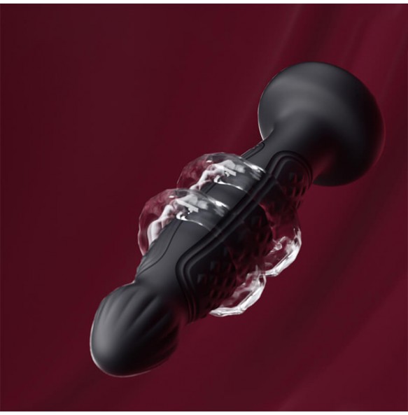 MizzZee - Anal Wriggling Butt Plug (Wireless Remote - Chargeable)